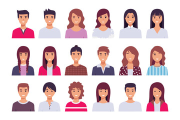 Diverse Faces: A collection of individuals, each exuding unique features and personalities, forming a tapestry of diversity and individuality, showcasing the essence of humanity. 