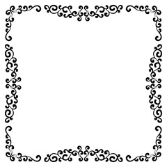 vector ornament frame