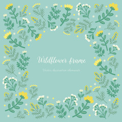 お花のフレーム