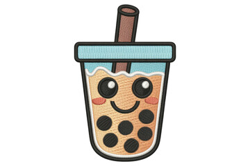 Kawaii boba tea drink beverage cute