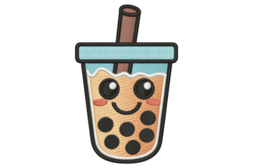 Kawaii boba tea drink beverage cute