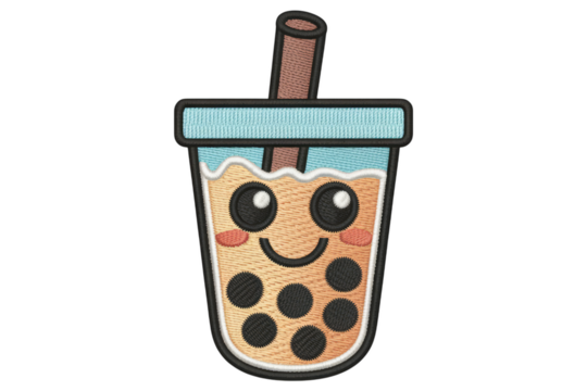 Kawaii boba tea drink beverage cute