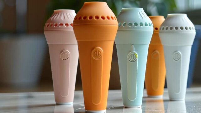 selective focus child-friendly irrigator promoting oral hygiene