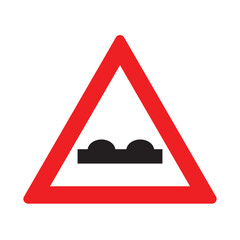 Triangle Poor Surface Road Ahead