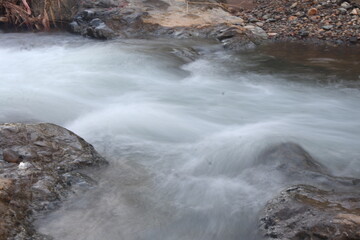 The beauty of tropical rivers in Indonesia