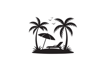 summer vacation illustration vector