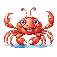 red crab cartoon