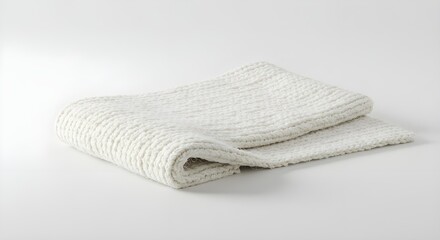 knitted scarf mockup