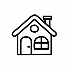 House icon on white background