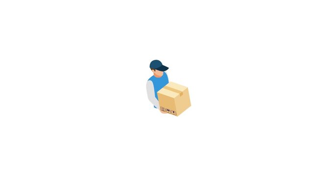 Delivery Boy Animation