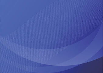 シンプルウェーブ背景　青