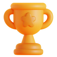 Game Trophy 3d Icon