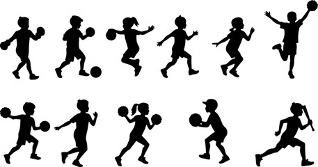 American football, players, NFL, sports art,   vector bundle