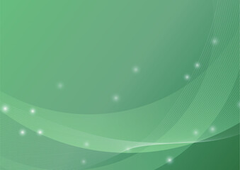 高級感のあるウェーブ素材　緑