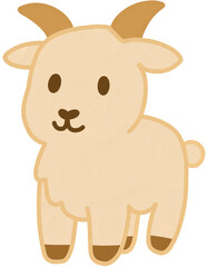 염소 양 캐릭터 동물