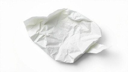 Obraz premium Flattened Snack Packaging with white backgroun