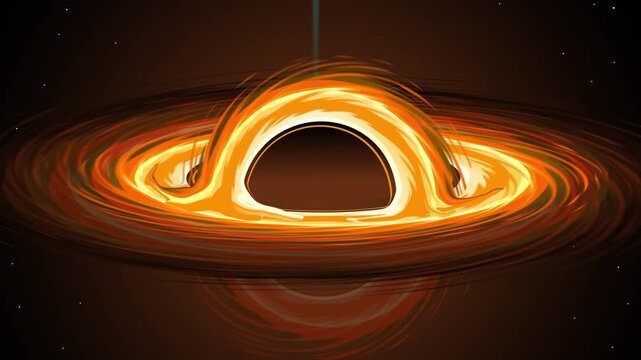 giant black hole in the space