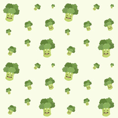 seamless pattern with avocado