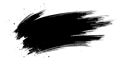 Naklejka na ściany i meble Vector scratches rough white background brush strokes