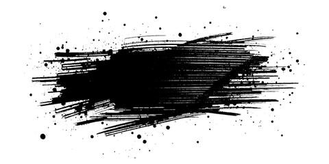 Vector stylish grunge with a rough white background brush strokes