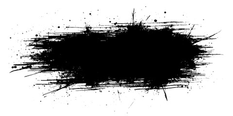 Vector stylish scratches grunge with a rough brushes design