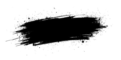 Vector stylish white background brush strokes