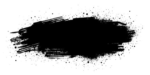 Vector stylish white background brush strokes