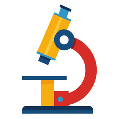 Microscope  AI Vector for Educational & Scientific Design