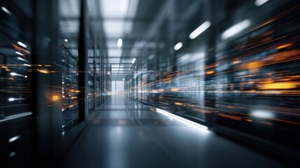 Server room interior