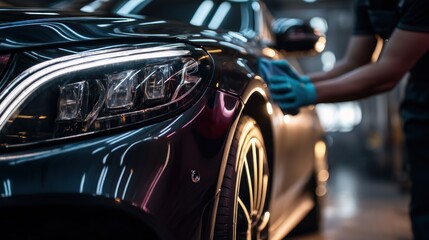 Car polishing