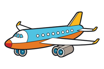 illustration of airplane
