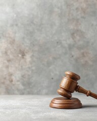 Professional Wooden Gavel and Justice Scales with Mexican Flag Background Authentic Corporate Legal Content for Modern Law Marketing and Editorial Use