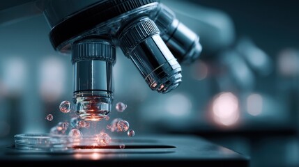Fototapeta premium Microscope detail