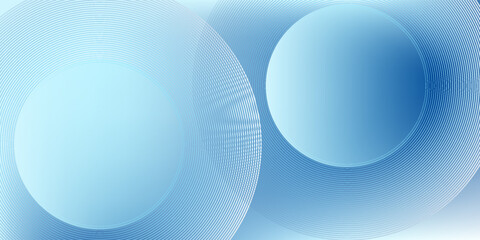 Gradient abstract background with circular line patterns. Vector illustration.