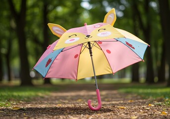 Cute animal shaped kids umbrella