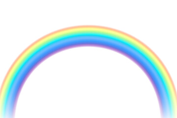 PNG Rainbow overlay effect, transparent background