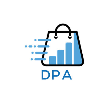 Classic Shield Logo with Stars and DPA Letters &ndash; Premium Badge or Security Brand Identity. DPA Letter Logo.
