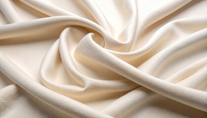 Obraz premium White fabric texture background, detailed macro closeup for design and creative projects