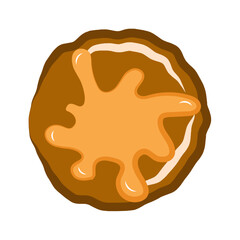 Vector color icon for Maple syrup