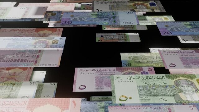 Oman currency notes