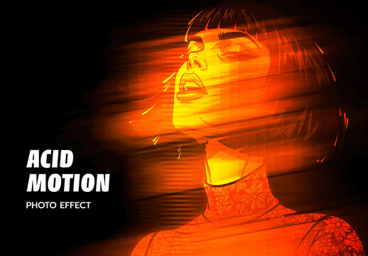 Acid Motion Photo Effect