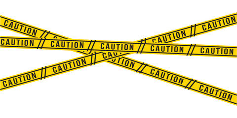 Warning sign featuring a Under Construction shield and rolls of hazard tape, conveying a message of caution and ongoing activity in eps 10.