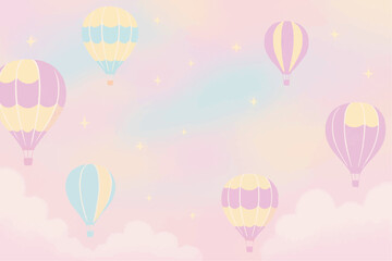 hot air balloon in sky