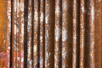 rusty metal plates, beautiful rust background
