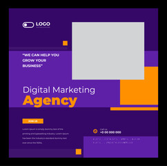 Social media post for digital marketing agency