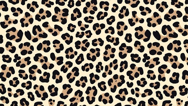 High-contrast cheetah skin pattern in soft beige and black tones, seamless abstract animal print for fashion, textiles, and backgrounds.

