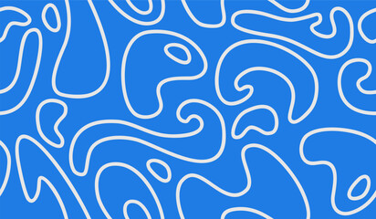 Abstract background with hand drawn pattern design