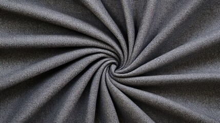 Dark gray fabric swirl texture