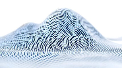 Blue geometric shape abstract technology background with hexagons and circles