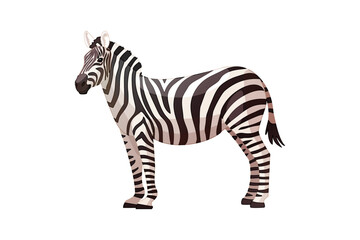 vector cartoon animal isolated on transparent background. 